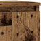 vidaXL - Dressoir - met - lade - 71x35x84 - cm - spaanplaat - oud - hout