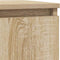 vidaXL - Dressoir - met - lade - 71x35x84 - cm - spaanplaat - sonoma - eikenkleurig