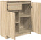 vidaXL - Dressoir - met - lade - 71x35x84 - cm - spaanplaat - sonoma - eikenkleurig