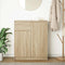 vidaXL - Dressoir - met - lade - 71x35x84 - cm - spaanplaat - sonoma - eikenkleurig