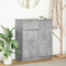 vidaXL - Dressoir - met - lade - 71x35x84 - cm - spaanplaat - betongrijs