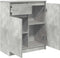 vidaXL - Dressoir - met - lade - 71x35x84 - cm - spaanplaat - betongrijs