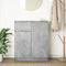 vidaXL - Dressoir - met - lade - 71x35x84 - cm - spaanplaat - betongrijs