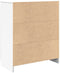 vidaXL - Dressoir - met - lade - 71x35x84 - cm - spaanplaat - wit