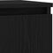 vidaXL - Dressoir - met - lade - 71x35x84 - cm - spaanplaat - zwart - eikenkleurig