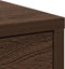 vidaXL - Dressoir - met - lade - 80x34x76 - cm - spaanplaat - bruin - eikenkleurig