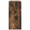 vidaXL - Dressoir - met - lade - 80x34x76 - cm - spaanplaat - gerookt - eikenkleurig