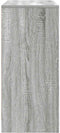 vidaXL - Dressoir - met - lade - 80x34x76 - cm - spaanplaat - grijs - sonoma