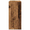 vidaXL - Dressoir - met - lade - 80x34x76 - cm - spaanplaat - oud - hout