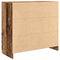 vidaXL - Dressoir - met - lade - 80x34x76 - cm - spaanplaat - oud - hout