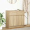 vidaXL - Dressoir - met - lade - 80x34x76 - cm - spaanplaat - sonoma - eikenkleurig