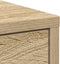 vidaXL - Dressoir - met - lade - 80x34x76 - cm - spaanplaat - sonoma - eikenkleurig