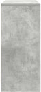 vidaXL - Dressoir - met - lade - 80x34x76 - cm - spaanplaat - betongrijs