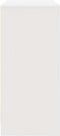 vidaXL - Dressoir - met - lade - 80x34x76 - cm - spaanplaat - wit