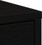vidaXL - Dressoir - met - lade - 80x34x76 - cm - spaanplaat - zwart - eikenkleurig