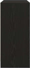 vidaXL - Dressoir - met - lade - 80x34x76 - cm - spaanplaat - zwart - eikenkleurig