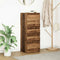 vidaXL - Dressoir - met - lades - 37,5x35x99 - cm - bewerkt - hout - oud - hout