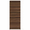vidaXL - Dressoir - met - lades - 37,5x35x99 - cm - spaanplaat - bruin - eikenkleurig