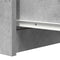 vidaXL - Dressoir - met - lades - 37,5x35x99 - cm - spaanplaat - betongrijs