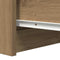vidaXL - Dressoir - met - lades - 37,5x35x99cm - spaanplaat - artisanaal - eikenhout