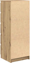 vidaXL - Dressoir - met - lades - 37,5x35x99cm - spaanplaat - artisanaal - eikenhout