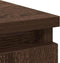 vidaXL - Dressoir - met - lades - 71x35x84 - cm - spaanplaat - bruin - eikenkleurig
