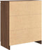 vidaXL - Dressoir - met - lades - 71x35x84 - cm - spaanplaat - bruin - eikenkleurig
