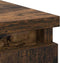 vidaXL - Dressoir - met - lades - 71x35x84 - cm - spaanplaat - gerookt - eiken