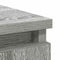 vidaXL - Dressoir - met - lades - 71x35x84 - cm - spaanplaat - grijs - Sonoma
