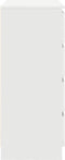 vidaXL - Dressoir - met - lades - 71x35x84 - cm - spaanplaat - wit