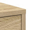 vidaXL - Dressoir - met - lades - deuren - 70,5x34x74,5 - cm - sonoma - eikenkleurig