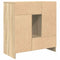 vidaXL - Dressoir - met - lades - deuren - 70,5x34x74,5 - cm - sonoma - eikenkleurig