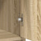 vidaXL - Dressoir - met - lades - deuren - 70,5x34x74,5 - cm - sonoma - eikenkleurig
