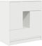 vidaXL - Dressoir - met - lades - en - deuren - 70,5x34x74,5 - cm - wit