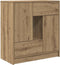 vidaXL - Dressoir - met - lades - en - deuren - 70,5x34x74,5 - cm - ambachtelijk