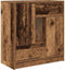 vidaXL - Dressoir - met - lades - en - deuren - 70,5x34x74,5 - cm - oud - hout