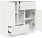 vidaXL - Dressoir - met - lades - en - deuren - 70,5x34x74,5 - cm - wit
