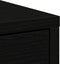 vidaXL - Dressoir - met - lades - en - deuren - 70,5x34x74,5 - cm - zwart - eikenkleurig