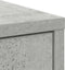 vidaXL - Dressoir - met - lades - en - deuren - 70,5x34x74,5 - cm - betongrijs