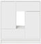 vidaXL - Dressoir - met - lades - en - deuren - 70,5x34x74,5 - cm - wit