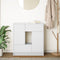 vidaXL - Dressoir - met - lades - en - deuren - 70,5x34x74,5 - cm - wit