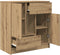 vidaXL - Dressoir - met - lades - en - deuren - 70,5x34x74,5 - cm - ambachtelijk