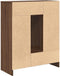 vidaXL - Dressoir - met - lades - en - deuren - 73x31x90 - cm - bruin - eiken