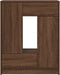 vidaXL - Dressoir - met - lades - en - deuren - 73x31x90 - cm - bruin - eiken