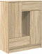 vidaXL - Dressoir - met - lades - en - deuren - 73x31x90 - cm - sonoma - eikenkleurig