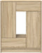 vidaXL - Dressoir - met - lades - en - deuren - 73x31x90 - cm - sonoma - eikenkleurig