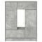 vidaXL - Dressoir - met - lades - en - deuren - 73x31x90 - cm - betongrijs
