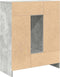 vidaXL - Dressoir - met - lades - en - deuren - 73x31x90 - cm - betongrijs