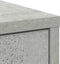 vidaXL - Dressoir - met - lades - en - deuren - 73x31x90 - cm - betongrijs