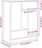 vidaXL - Dressoir - met - lades - en - deuren - 73x31x90 - cm - wit